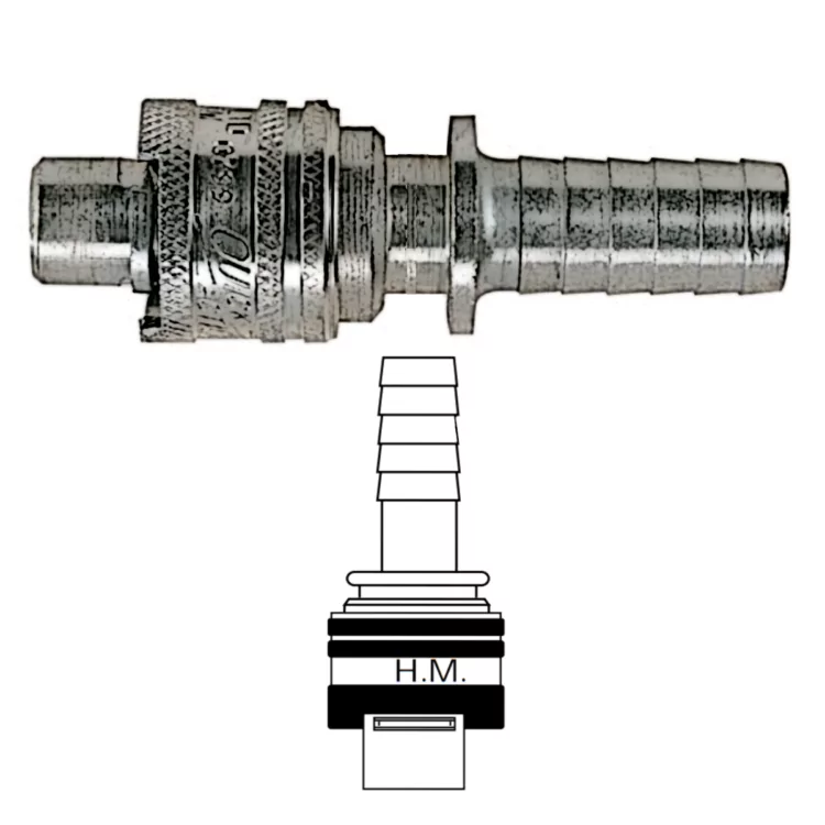 HM Macdonald Coupling 1" BSP