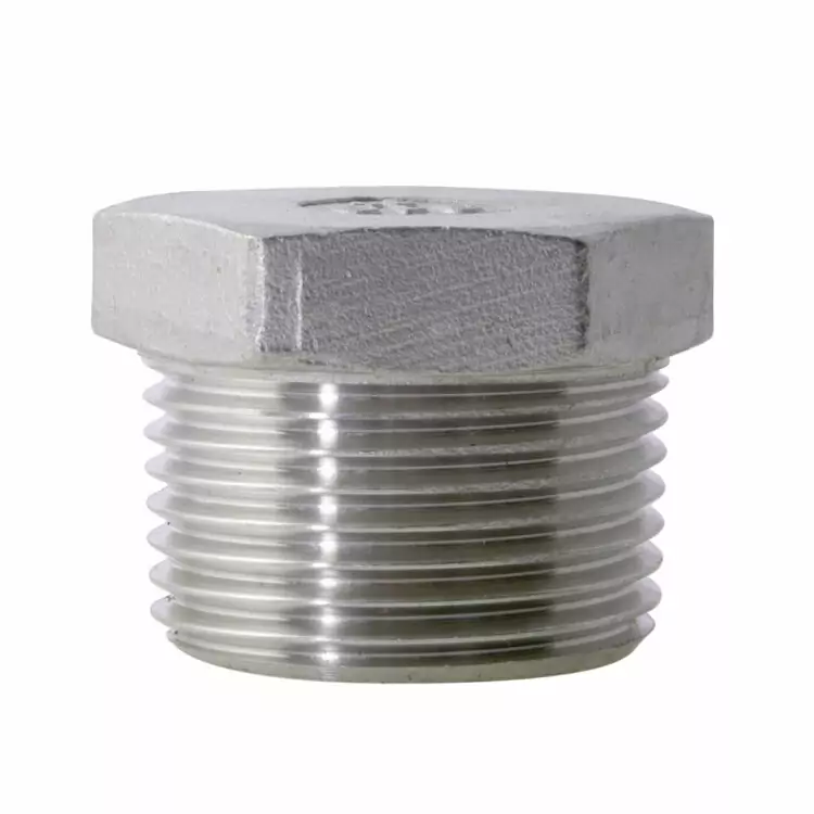 1-1/2" NPT HEXAGON PLUG 150LB 316 STAINLESS STEEL