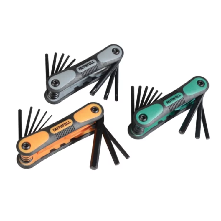 Hexagonal Key Set of 25 Metric, Imperial & TORX