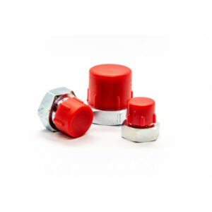 BSP Red Threaded Caps