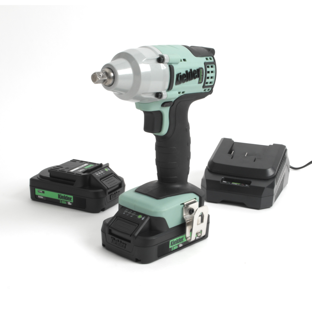 Kielder 3/8" Impact Wrench 18v Two Batt 2.0Ah 230v UK KWT00217