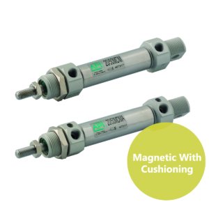 25mm Bore MDMA Series ISO Pneumatic Double Acting Cylinders (Magnetic With Cushionings)