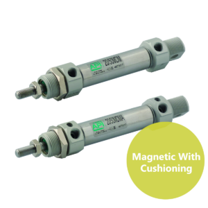 20mm Bore MDMA Series ISO Pneumatic Double Acting Cylinders (Magnetic With Cushionings)