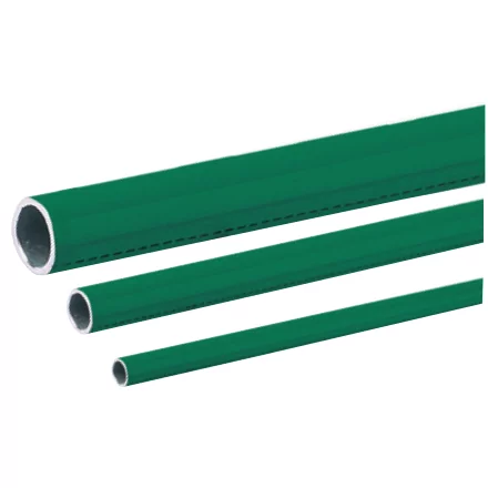 GREEN ALUMINIUM PIPE Ø 16.5 LENGTH : 4.5M