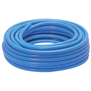 Transair Braided Blue PVC Hose 25M