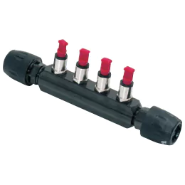 MANIFOLD Ø 25 WITH 4  Ø 12MM PLUGS