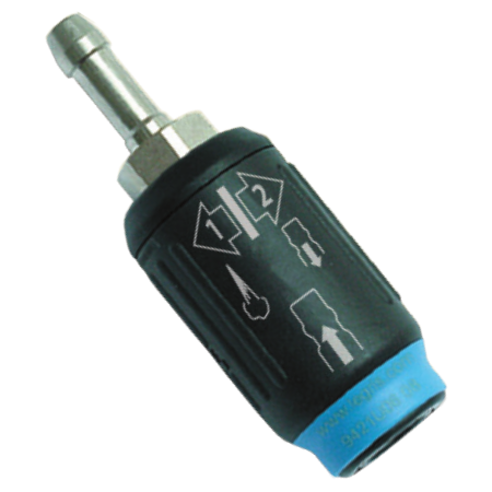 BODY WITH HOSETAIL ARO 5,5 MM ØD 6MM