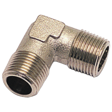 EQUAL MALE STUD ELBOW BSPT R1/2