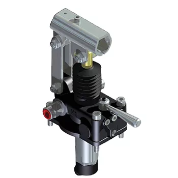 25cc hand pump with directional valve and dual pilot operated check valve
