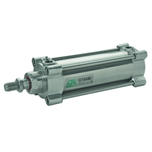 100mm Bore Stainless Steel Double Acting Cylinder AMX Series ISO 15552