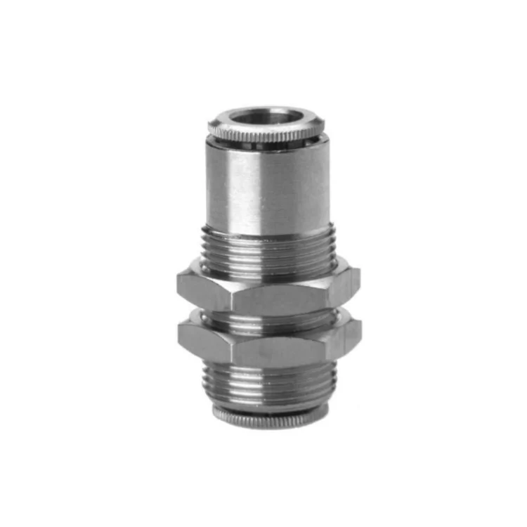Push In Fitting Bulkhead connector-5mm tube