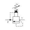 (RPEC-LCN) Pilot operated, balanced piston relief valve, 95 L/min, T-10A Cavity, 150 to 6000 PSI adjustment range, 1000 PSI standard setting - Image 2