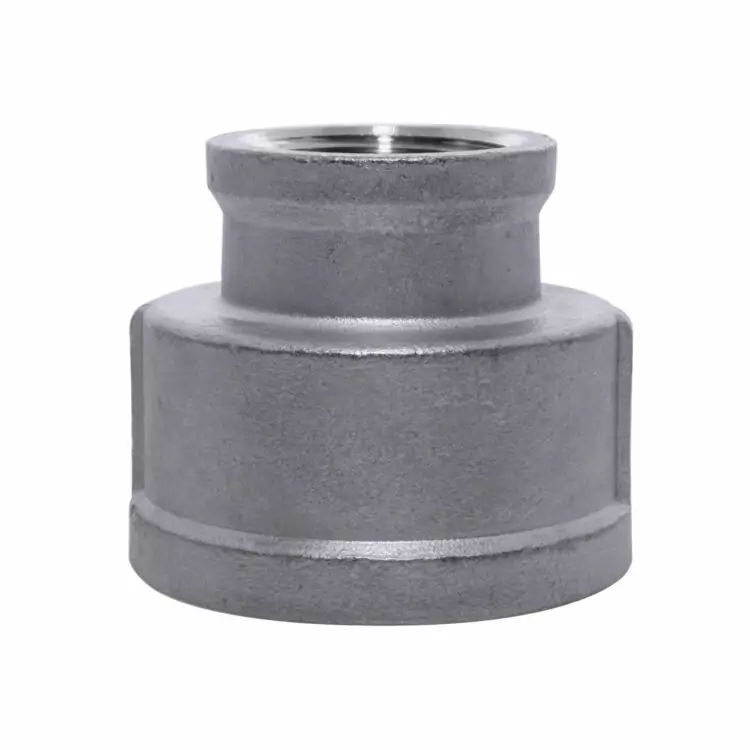 1" x 3/4" NPT REDUCING SOCKET FEMALE/FEMALE 150LB 316 STAINLESS STEEL