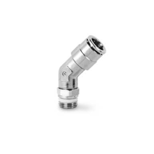 Push In Fitting Swivel 45 Elbow