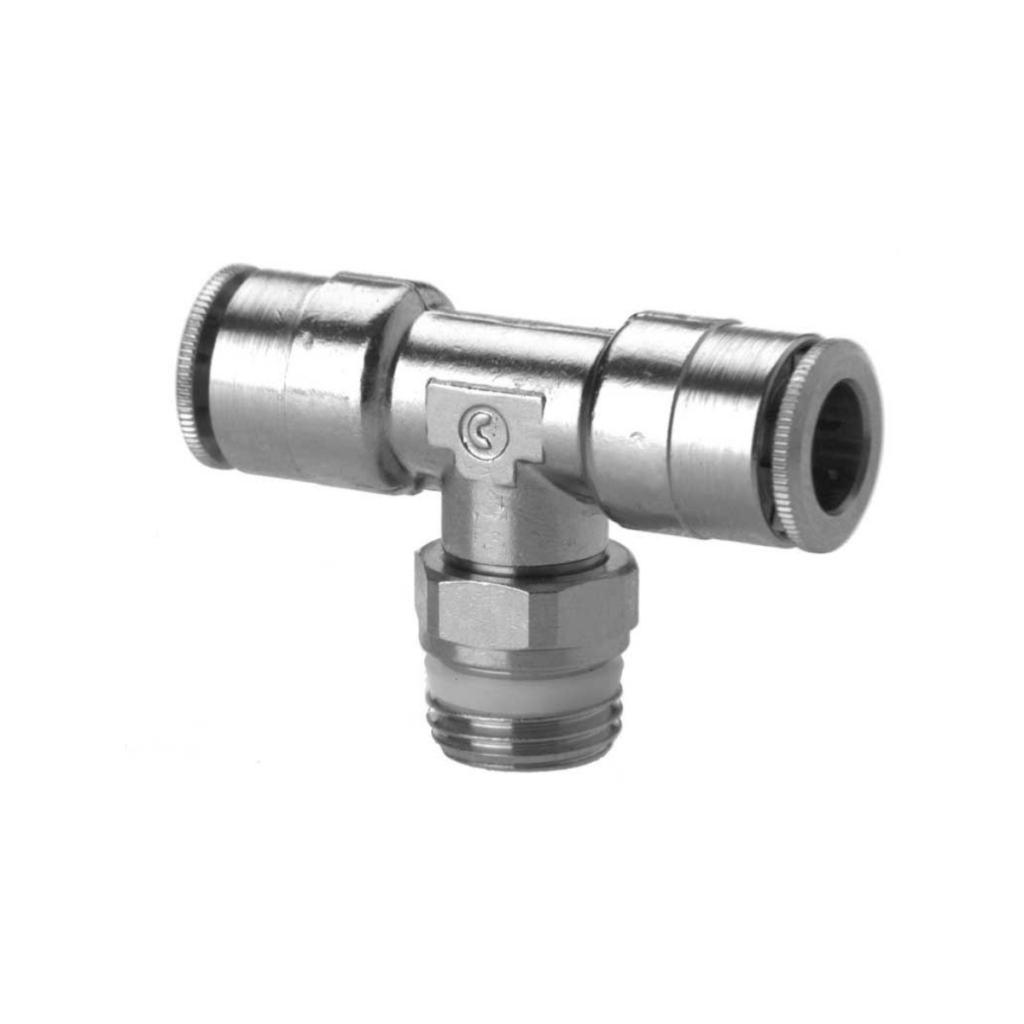 Push In Fittingswivel Branch Tee10mm Tube3/8 Thread S6430 103/8