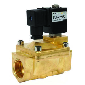 Brass Solenoid Valve Pilot Operated 2/2 way NC (EPDM)