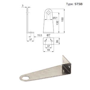 Mounting Bracket For Air Reservoir