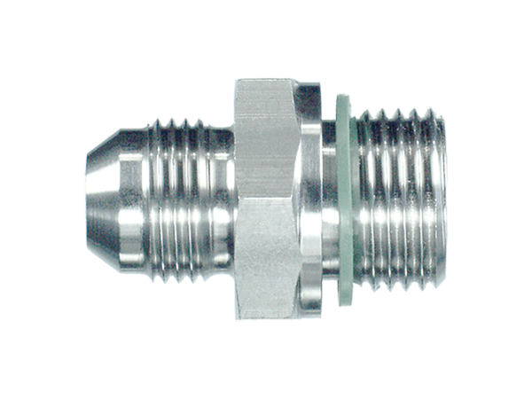 Stainless Steel 3/4” 16 UNF 37 deg JIC to 1/2 BSPP Male fitting 1052510-08-08 