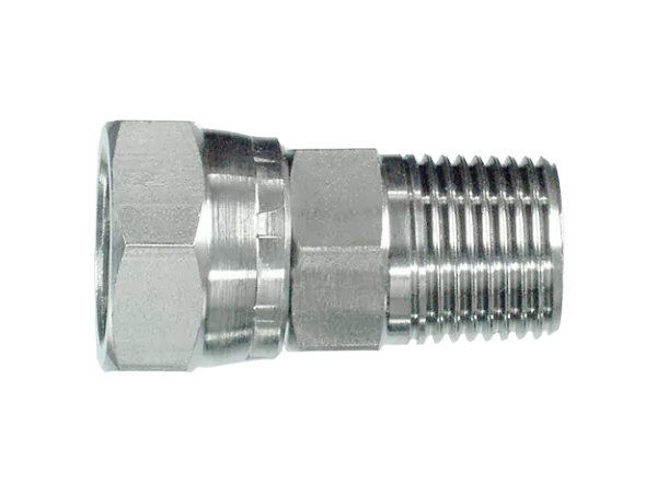 1/2 inch BSPP swivel female to 1/2 inch BSP taper male