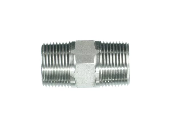 2" NPT M/M hex nipple