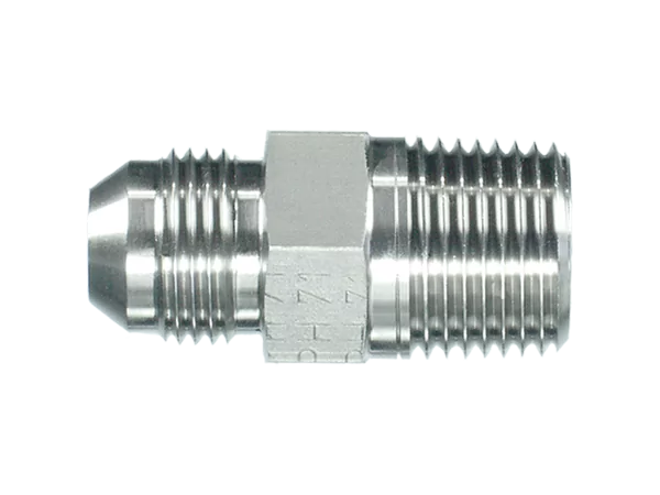 1/2"-20UNF 37" JIC male to 1/8" NPT male adapter