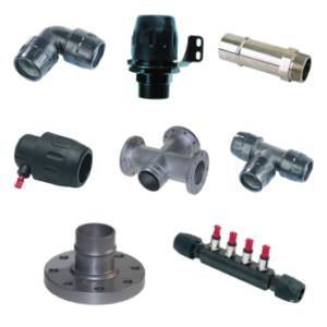 Transair Pipe-to-Pipe & Stud Connectors