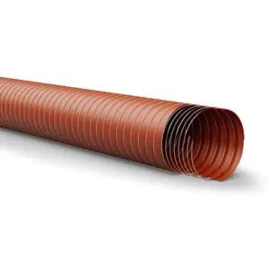 1 1/2" (38mm) Silicone Ducting (Coil Length 4mt)