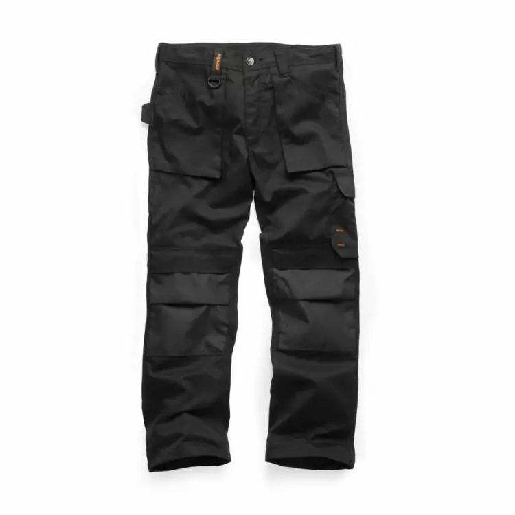 Scruffs 36L Worker Trousers Black