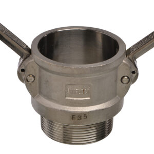 Snaplock Part B Female Coupler with Male NPT Thread - 316 Stainless Steel