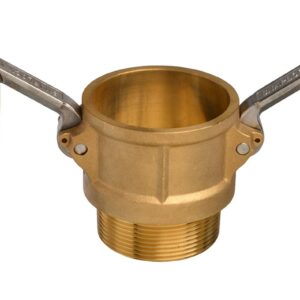 Snaplock Part B Female Coupler with Male NPT Thread - Brass