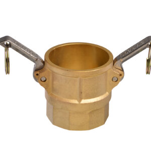 Snaplock Part D Female Coupler with Female NPT Thread - Brass