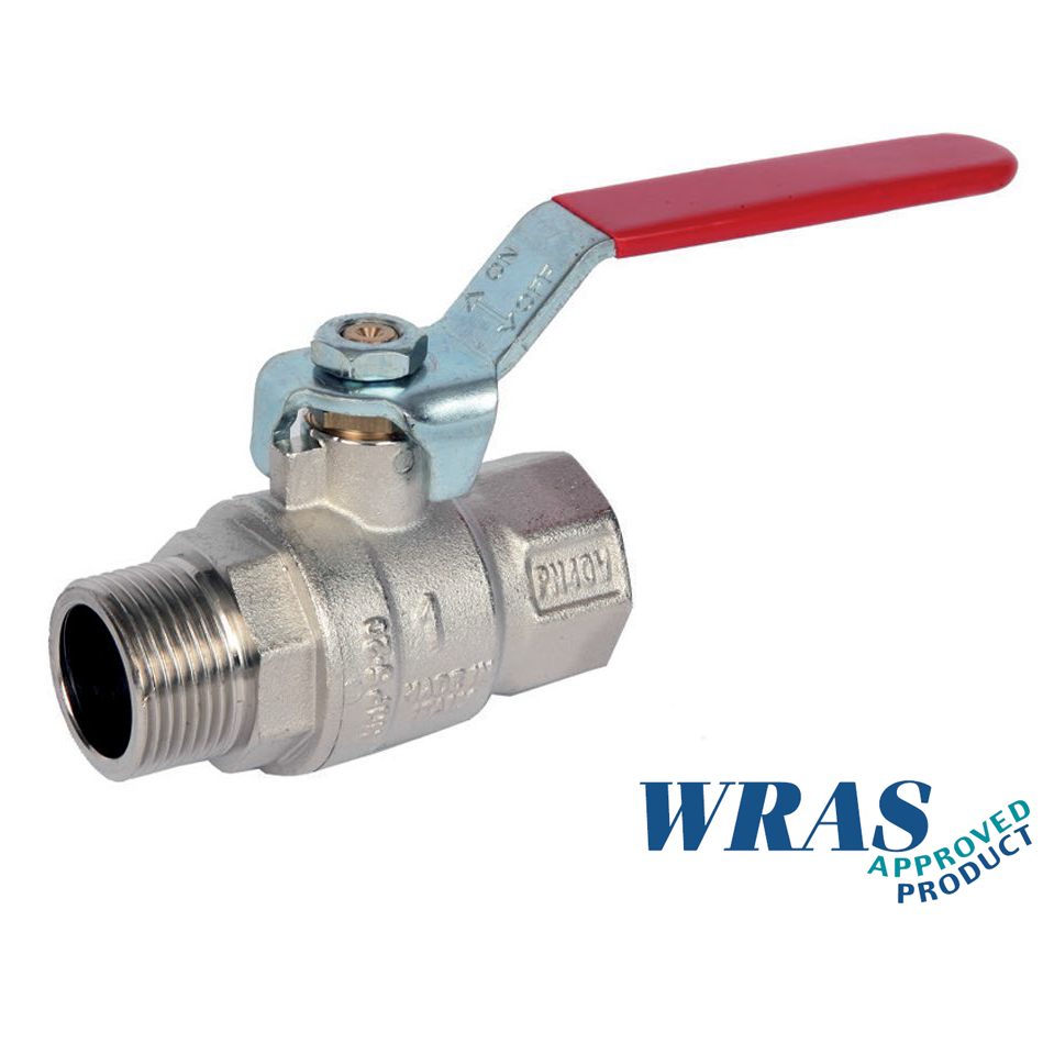 3/8" PN40 Brass Ball Valve