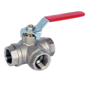 PN32 Brass 3 Way Ball Valve (BSPP L Series)