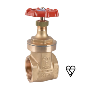 PN25 Brass Gate Valve (BSPT)