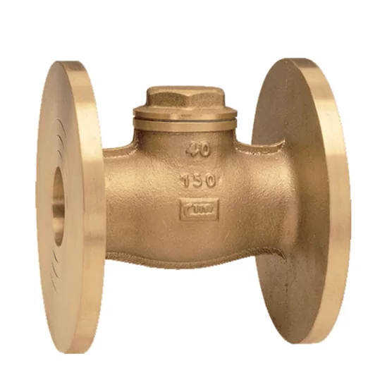 3" PN16 Flanged Bronze Lift Check Valve