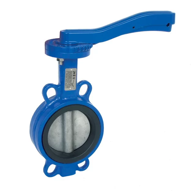 DN 80 Ductile Iron Butterfly Valve Wafer Type