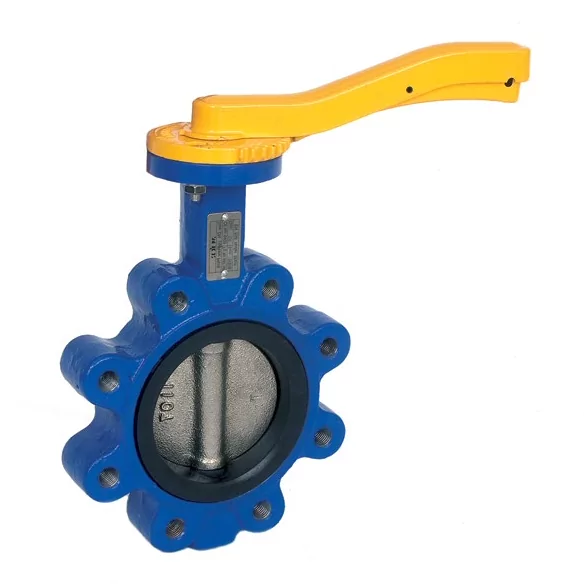 DN 250 Ductile Iron Butterfly Valve Lugged & Tapped Type