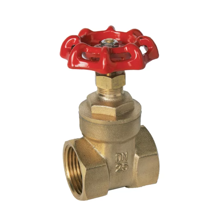 3/4" PN20 DZR Brass Gate Valve BSPT