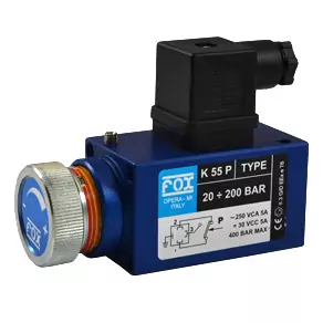 Adjustable Pressure Range 20 - 200 Bar