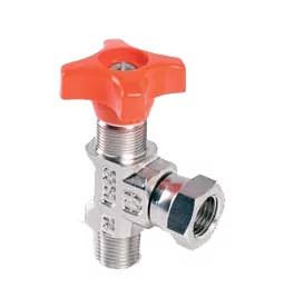 1/4" Angled Gauge Isolator Needle Valves 90°