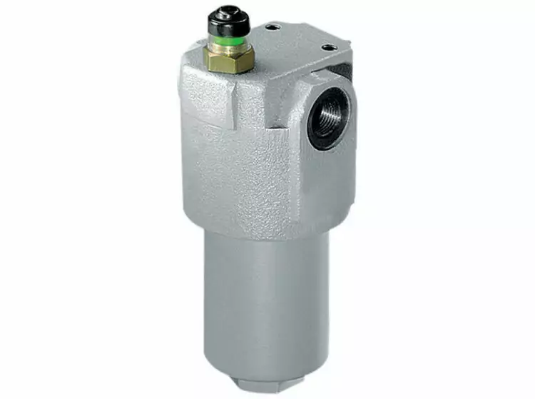 1/2" BSP - 30 Micron paper element - Flow rate 55 l/min - with bypass and no clogging indicator