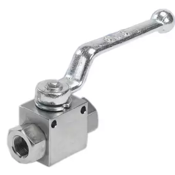 1" BSP Female Threaded And Viton Shaft Seals, Stainless Steel,  Max Working Pressure 315 BAR