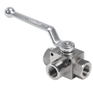 Holmbury 3 Way Ball Valves - BSP Stainless Steel