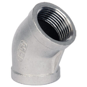 Stainless Steel 45° BSP Elbow