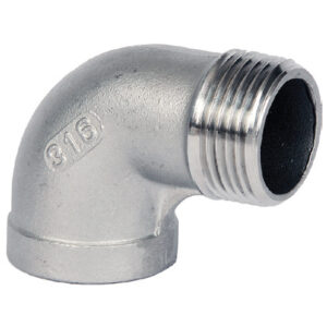 Stainless Steel 90° BSP Male/Female Elbow