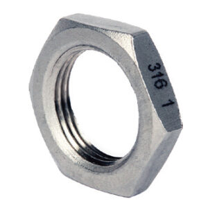 Stainless Steel BSP Hexagon Backnut