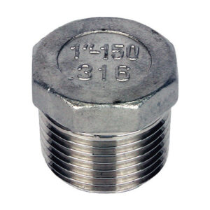 Stainless Steel BSP Hexagon Head Plug