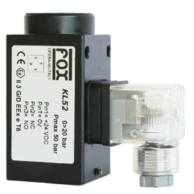 Fox KL5 Series Electronic Pressure Switches