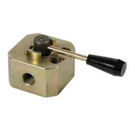 3/4" BSP High Pressure 3 Way Open Centre Flow Diverter Valve