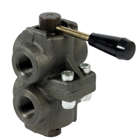 6 Way Closed Centre Flow Diverter Valves